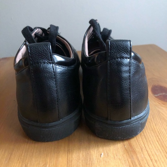 Matt and Nat Black Vegan Lace Up Sneakers - Picture 5 of 7